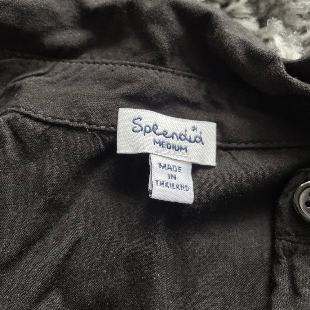 Splendid Black Button Down - image 2